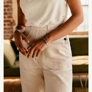 imogene + willie Cream Straight Leg Pants